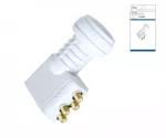 Quattro LNB, zum Anschluss von vier SAT Receivern ohne Multischalter, DINIC Box mit Euroloch